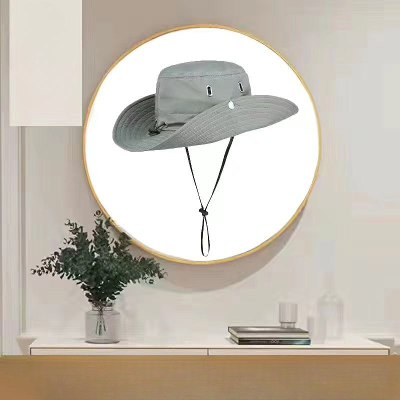 Wholesale Outdoor Mountaineering Hat Western Cowboy Fisherman Sun Hat
